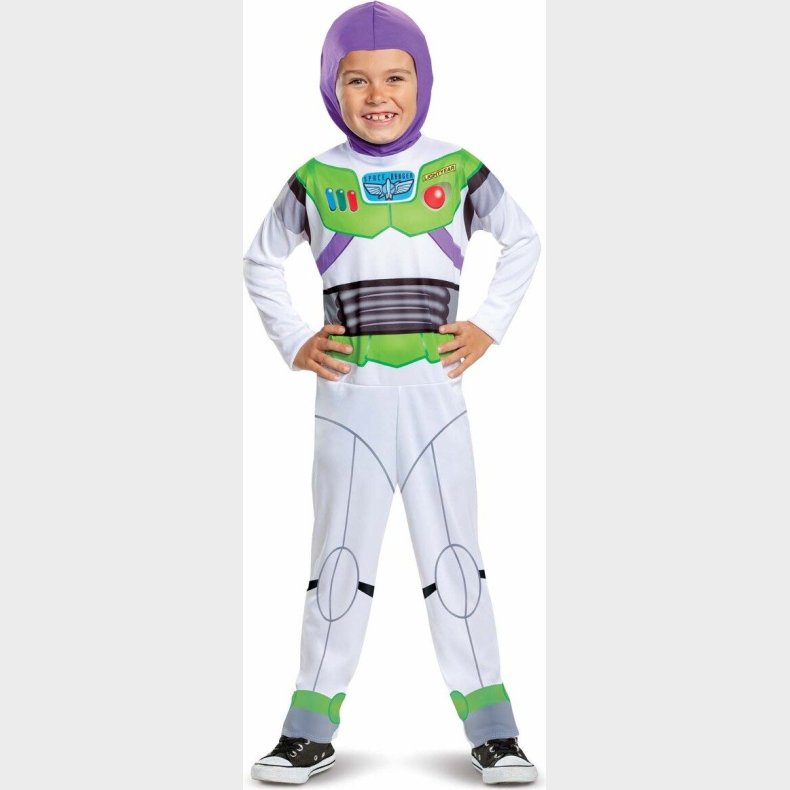 Buzz Lightyear Kostume Til Brn - 128 Cm