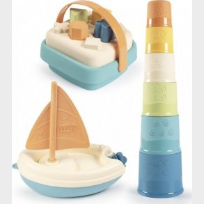 Smoby - Puttekasse, Stabeltrn Og Bd Legest