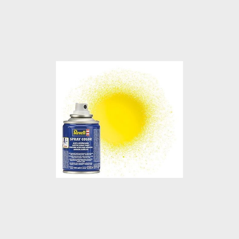Revell - Spray Color Spraymaling - Yellow Gloss 100 Ml