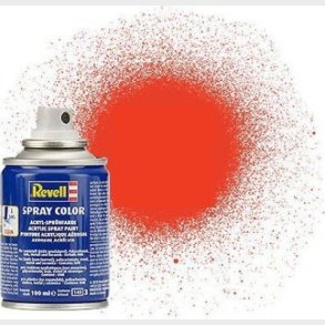 Revell - Spray Color Spraymaling - Lumin Orange Mat 100 Ml