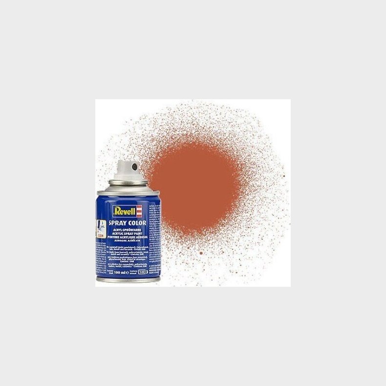 Revell - Spray Color Spraymaling - Brown Mat 100 Ml