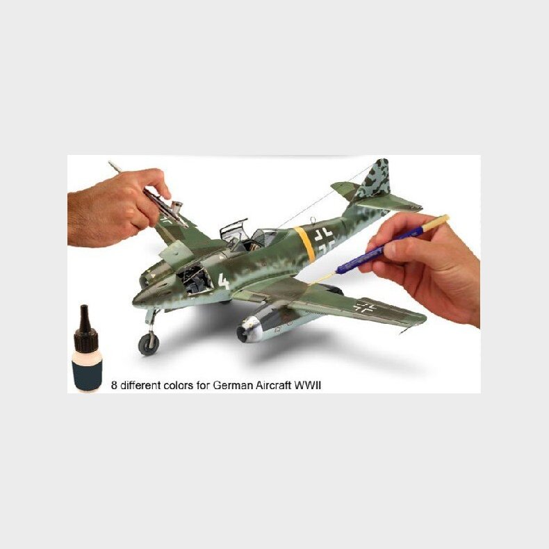 Revell - Model Maling St - German Air Wwii - 8x17 Ml