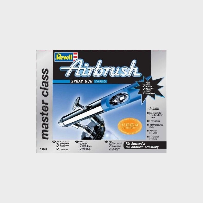 Revell - Master Class Airbrush Sprjtepistol St - Vario - 39107