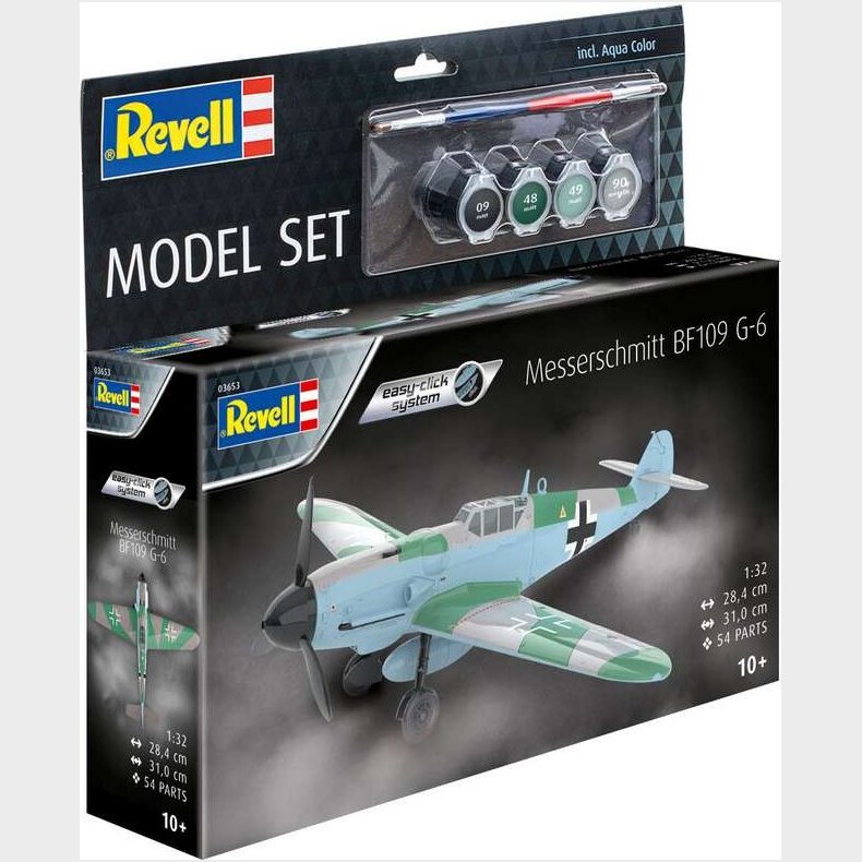 Revell - Messerschmitt Bf109g-6 Easy-click-system - 1:32 - 63653