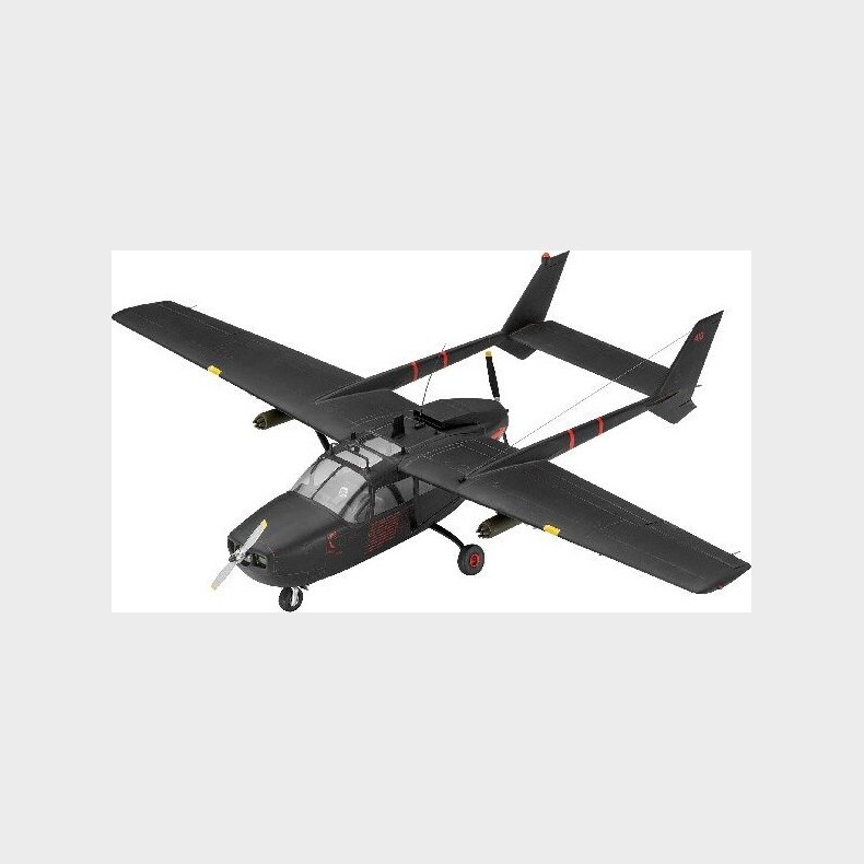 Revell - O-2a Fly Byggest Inkl. Maling - 1:48 - Level 4 - 63819