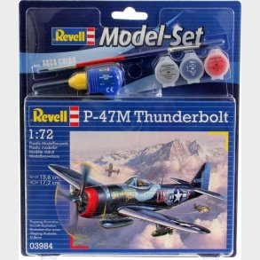 Revell - P-47m Thunderbolt Fly Byggest - 1:72 - 63984