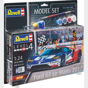 Revell - Ford Gt Le Mans Byggest Inkl. Maling - 1:24 - Level 4 - 67041