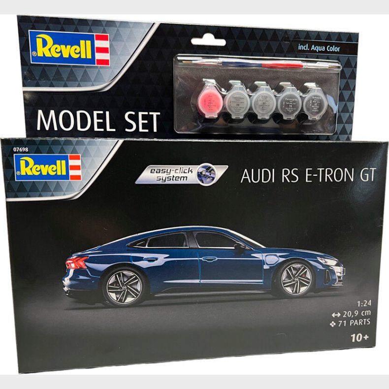 Revell -  Audi Rs E-tron Gt - Male Byggest Modelbil - 67698