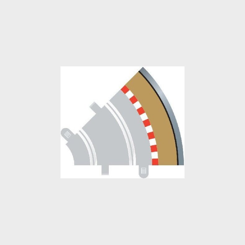 Scalextric - Radius 1 Outer Borders &amp; Barriers Til C8202 - C8240
