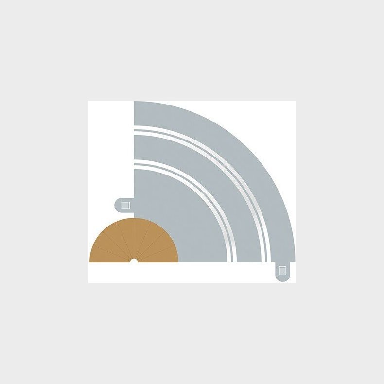 Scalextric - Radius 1 Inner Borders &amp; Barriers Til C8201 - C8279