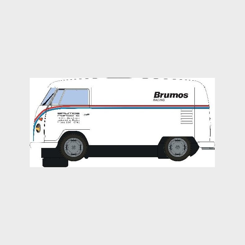 Scalextric - Vw Panel Van - Brumos Racing - 1:32 - C4086