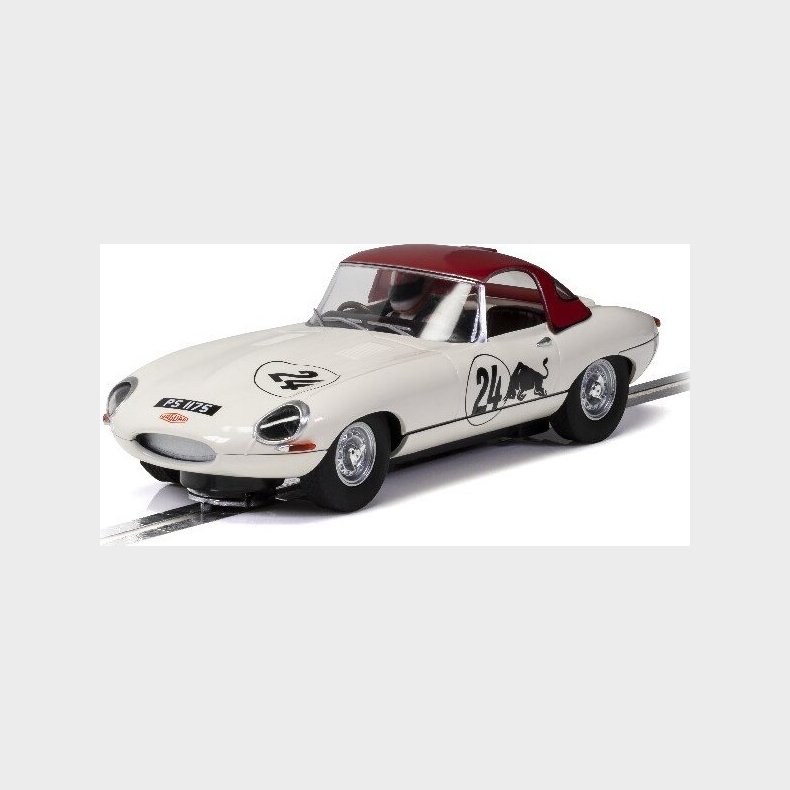 Scalextric Bil - Jaguar E-type - Goodwood Revival - C4232