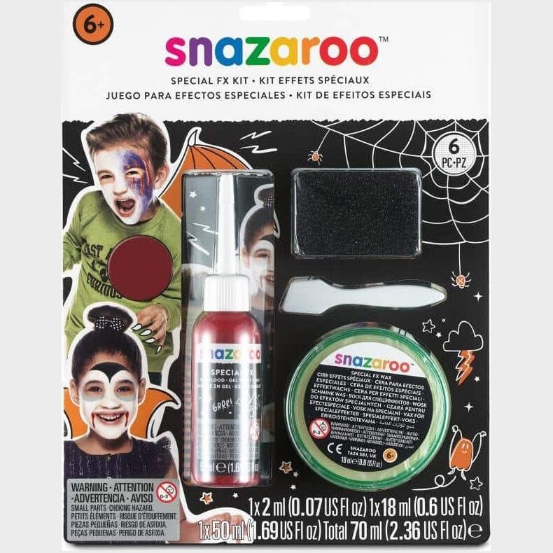 Snazaroo - Ansigtsmaling Specialeffekt St - 5 Dele