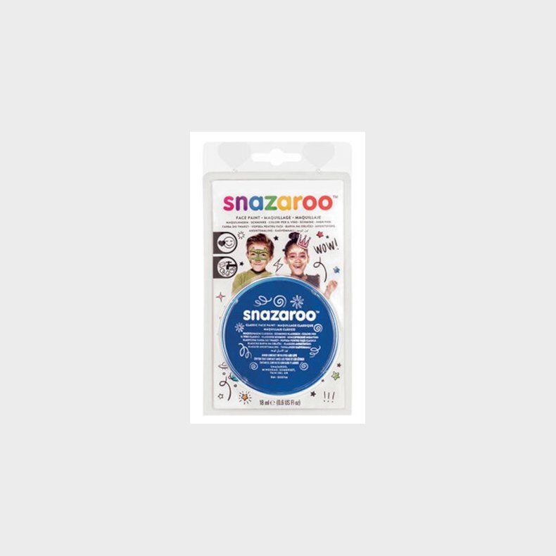 Snazaroo - Ansigtsmaling - Mrkebl - 18 Ml