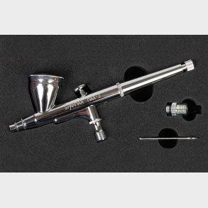 Sparmax Max-3 - Airbrush Til Hobby - Gravity Feed - 0,3 Mm 7 Cc