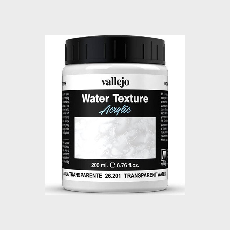 Vallejo - Water Texture - Transparent 200 Ml