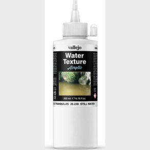 Vallejo - Water Texture Akryl Medium - Still Water 200 Ml