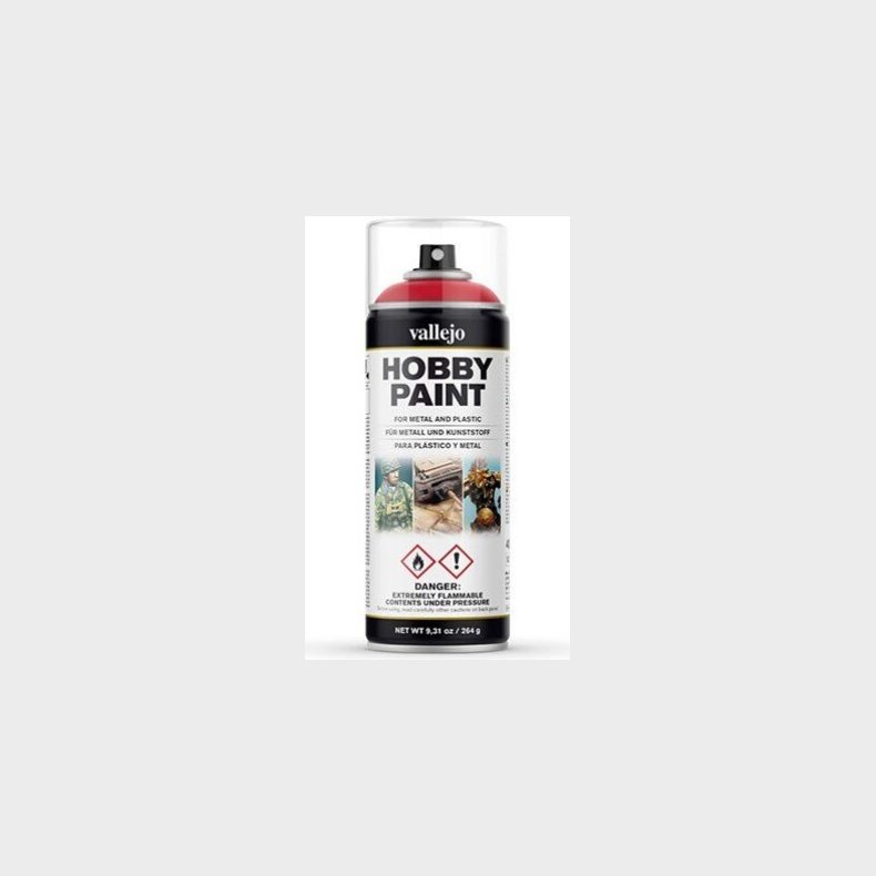 Vallejo - Hobby Paint Spraymaling - Fantasy Bloody Red 400 Ml