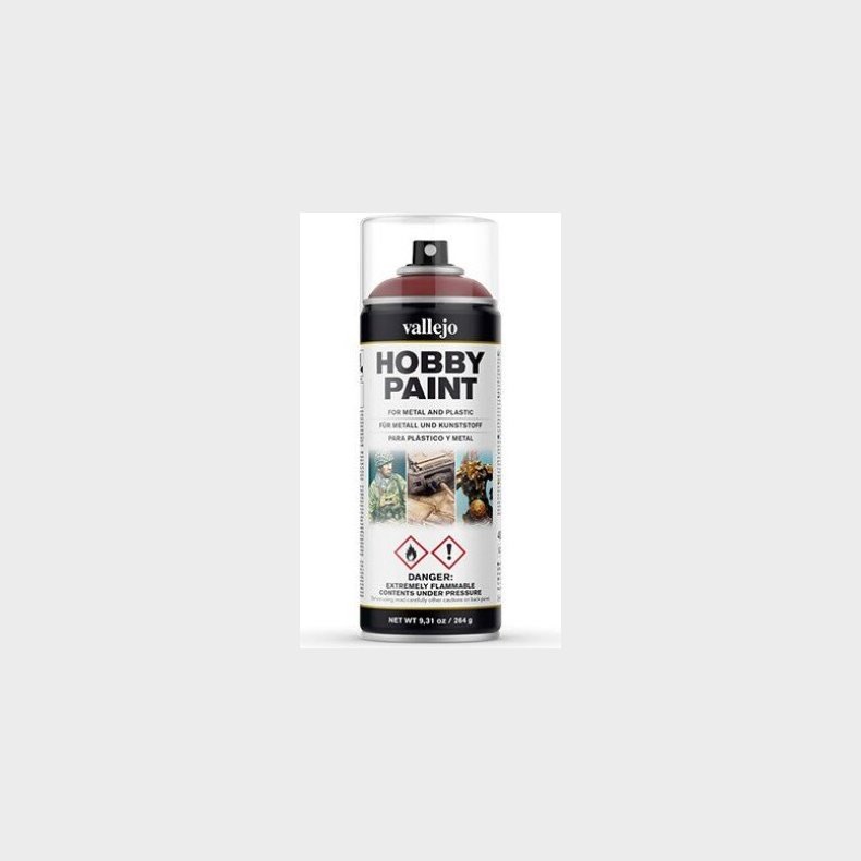 Vallejo - Hobby Paint Spraymaling - Fantasy Gory Red 400 Ml