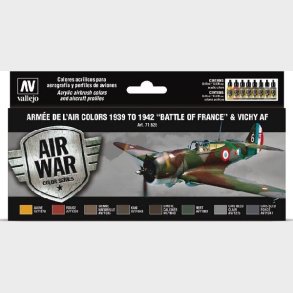 Vallejo - Air War Maling St - 1939-1942 - 8x17 Ml