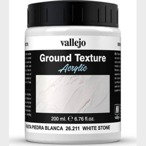 Vallejo - Ground Texture Paste - White Stone 200 Ml