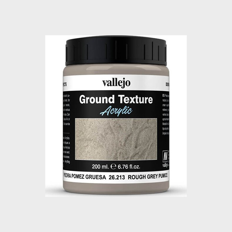 Vallejo - Ground Texture - Rough Grey Pumice 200 Ml