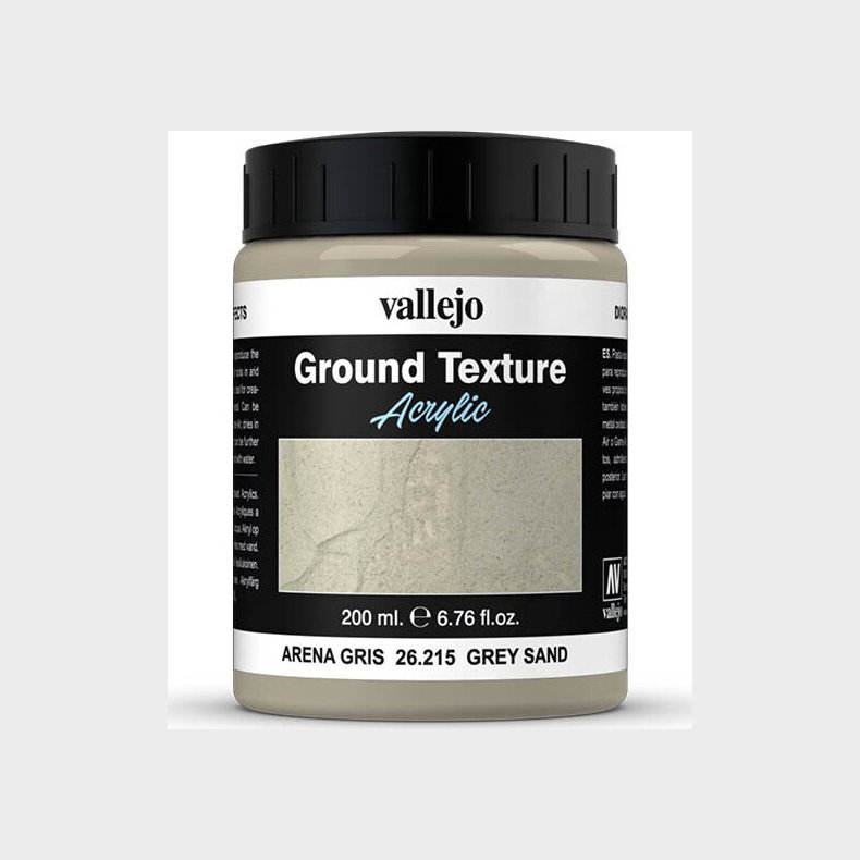 Vallejo - Ground Texture - Grey Sand 200 Ml