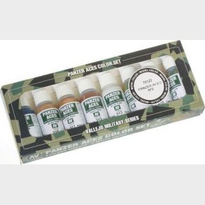 Vallejo - Model Color Maling St - Panzer Aces No. 2 - 8x17 Ml