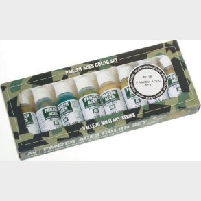 Vallejo - Model Color Maling St - Panzer Aces No. 3 - 8x17 Ml