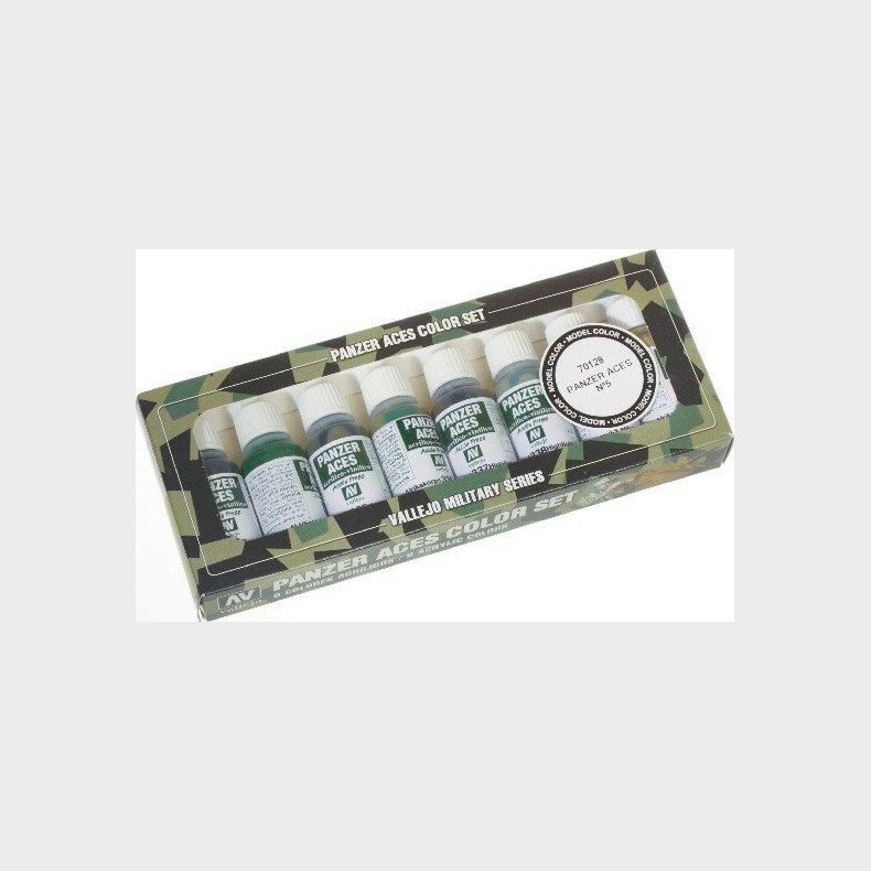 Vallejo - Model Color Maling St - Panzer Aces No. 5 - 8x17 Ml
