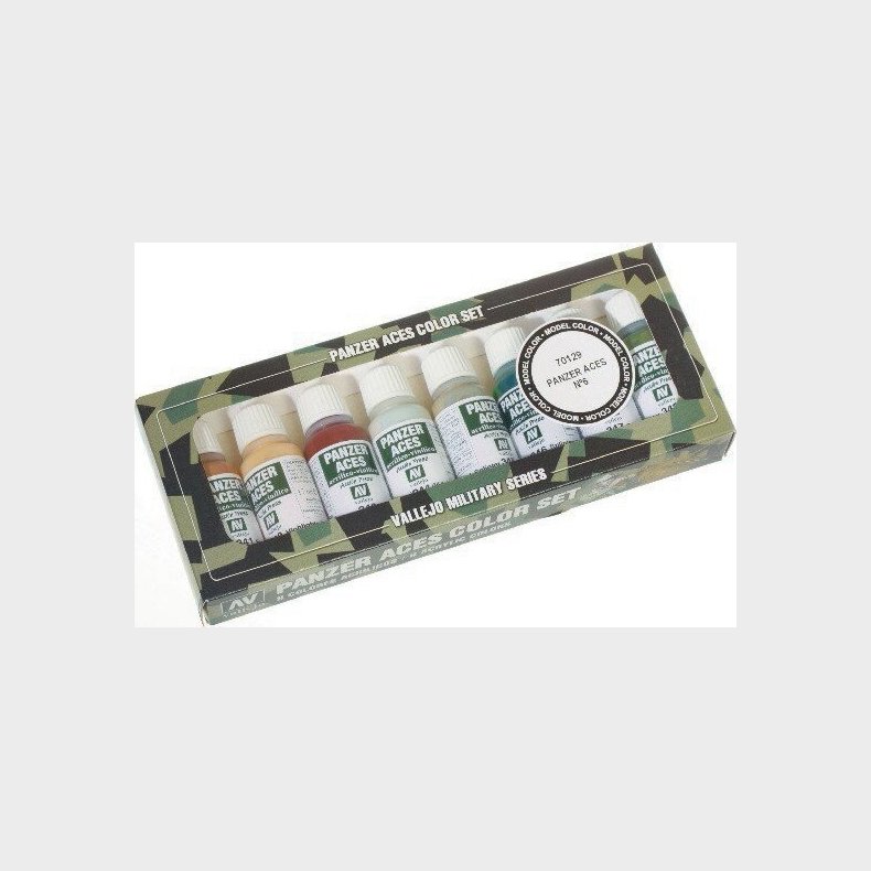 Vallejo - Model Color Maling St - Panzer Aces No. 6 - 8x17 Ml