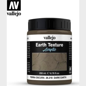Vallejo - Earth Texture - Dark Earth 200 Ml