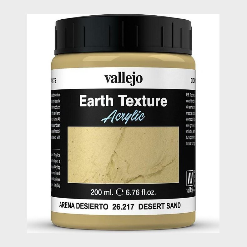 Vallejo - Earth Texture - Desert Sand 200 Ml