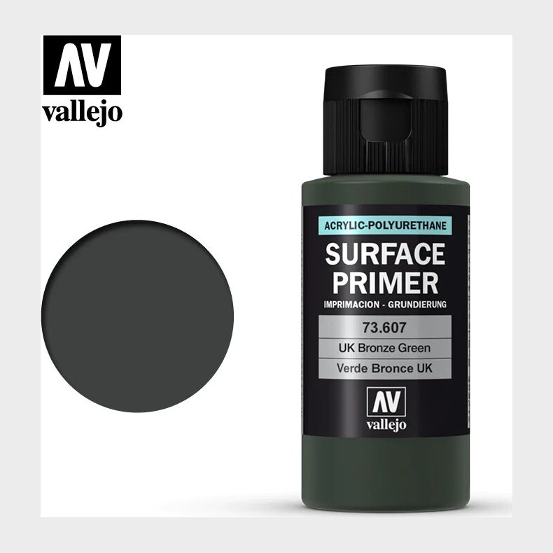 Vallejo - Surface Primer - Uk Bronze Green 60 Ml