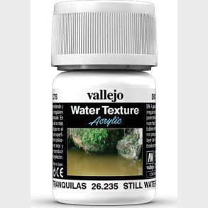 Vallejo - Water Texture Akryl Medium - Still Water 30 Ml