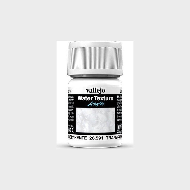 Vallejo - Water Texture - Transparent 35 Ml