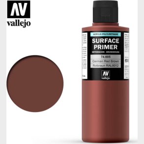 Vallejo - Surface Primer - German Red Brown 200 Ml