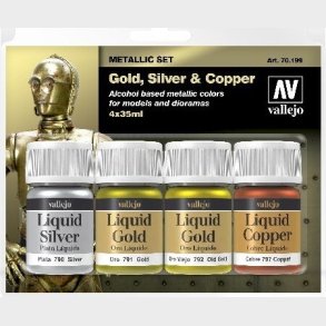 Vallejo - Metallic Maling St - 4x35 Ml
