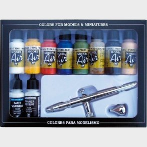 Vallejo - Airbrush Og Model Air Maling St - 10x17 Ml