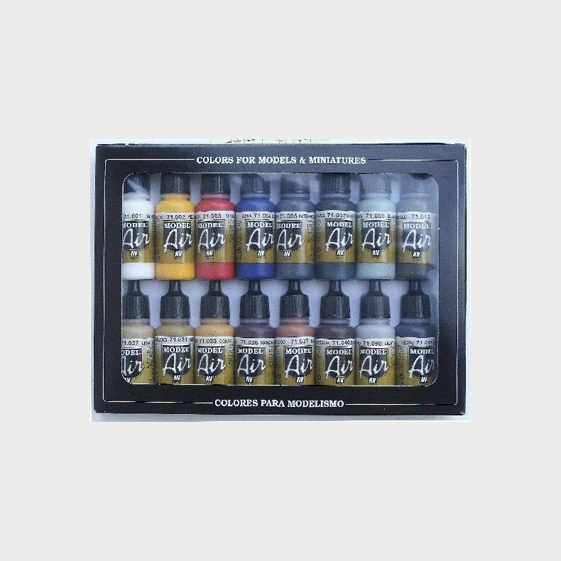 Vallejo - Model Air Maling St - Basic - 16x17 Ml