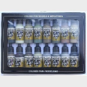 Vallejo - Model Air Maling St - Wwii Allied - 16x17 Ml