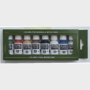Vallejo - Model Color Maling St - Wargames Basics - 8x17 Ml