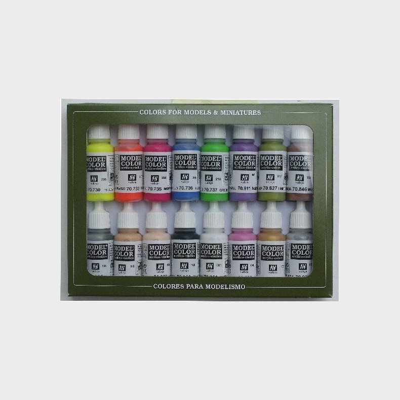 Vallejo - Farver Til Modeller Og Miniaturer - 16x17 Ml - 70112