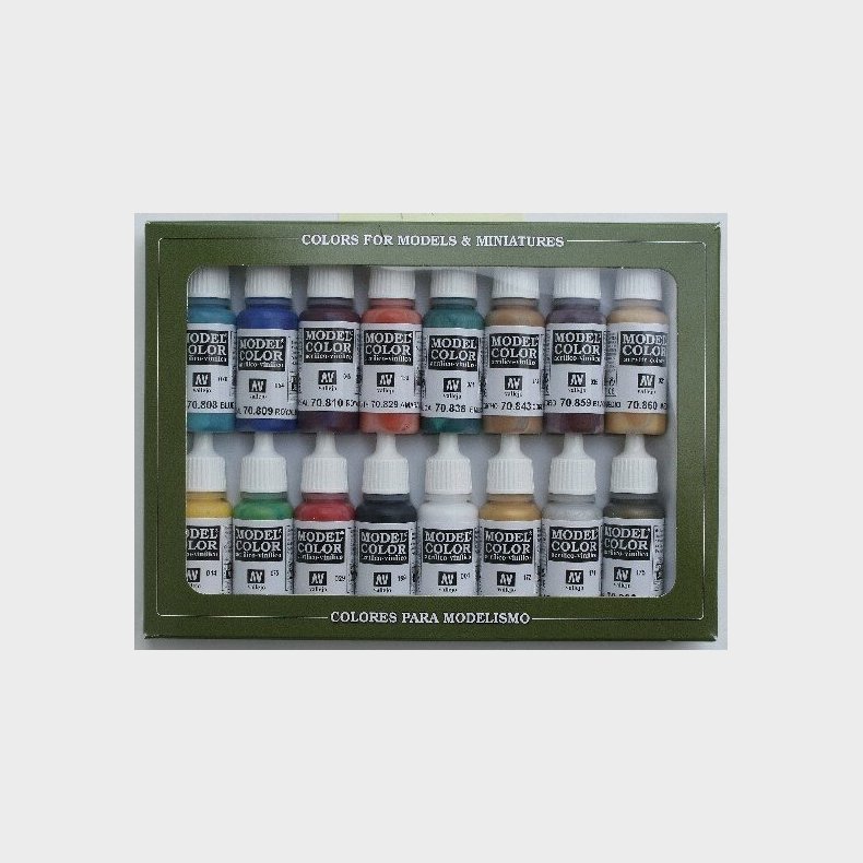 Vallejo - Model Color Maling St - Ancient &amp; Medieval - 16x17 Ml