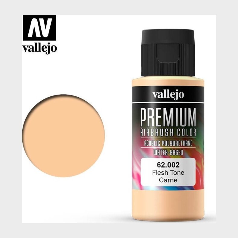 Vallejo - Premium Airbrush Maling - Fleshtone 60 Ml