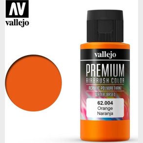 Vallejo - Premium Airbrush Maling - Orange 60 Ml