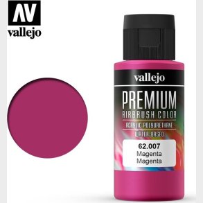 Vallejo - Premium Airbrush Maling - Magenta 60 Ml