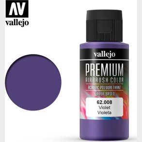 Vallejo - Premium Airbrush Maling - Violet 60 Ml