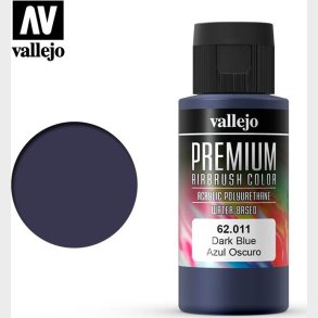 Vallejo - Premium Airbrush Maling - Mrkebl 60 Ml