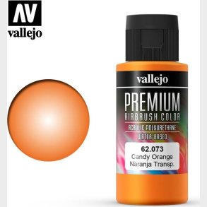 Vallejo - Premium Airbrush Maling - Candy Orange 60 Ml